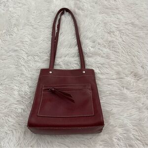 Q&A SHOULDER BAG WITH FLASHLIGHT, NEEDS BATTERY